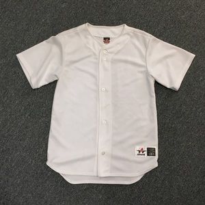 Blank baseball jersey